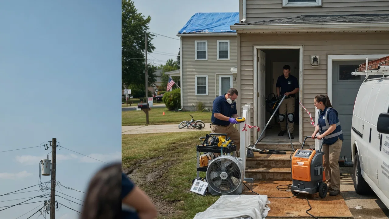 Water Damage Repair in Lawrenceville, IL near me